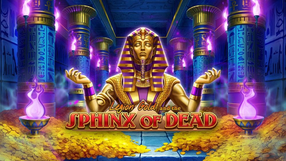 Legion Gold and the Sphinx of Dead slot game by Play'n GO