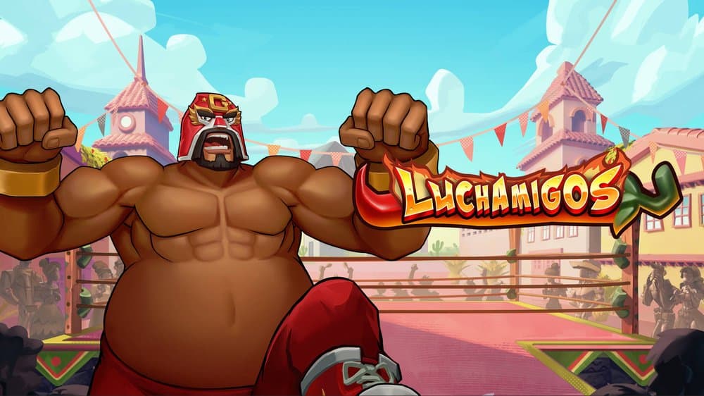 Luchamigos slot game by Play'n GO