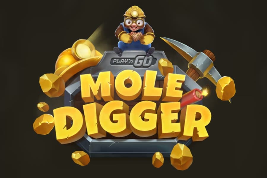 Mole Digger slot game by Play'n GO