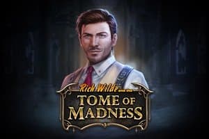 Rich Wilde and the Tome of Madness slot game by Play'n GO
