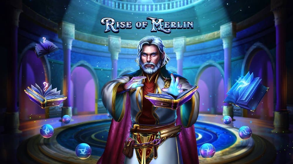 Rise of Merlin slot game by Play'n GO