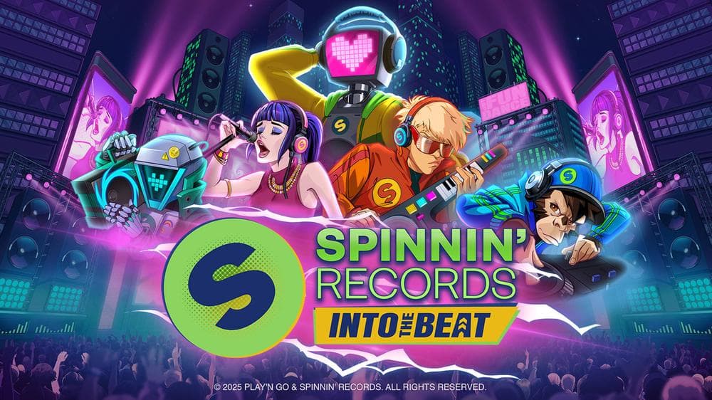 Spinnin’ Records Into the Beat slot game by Play'n GO