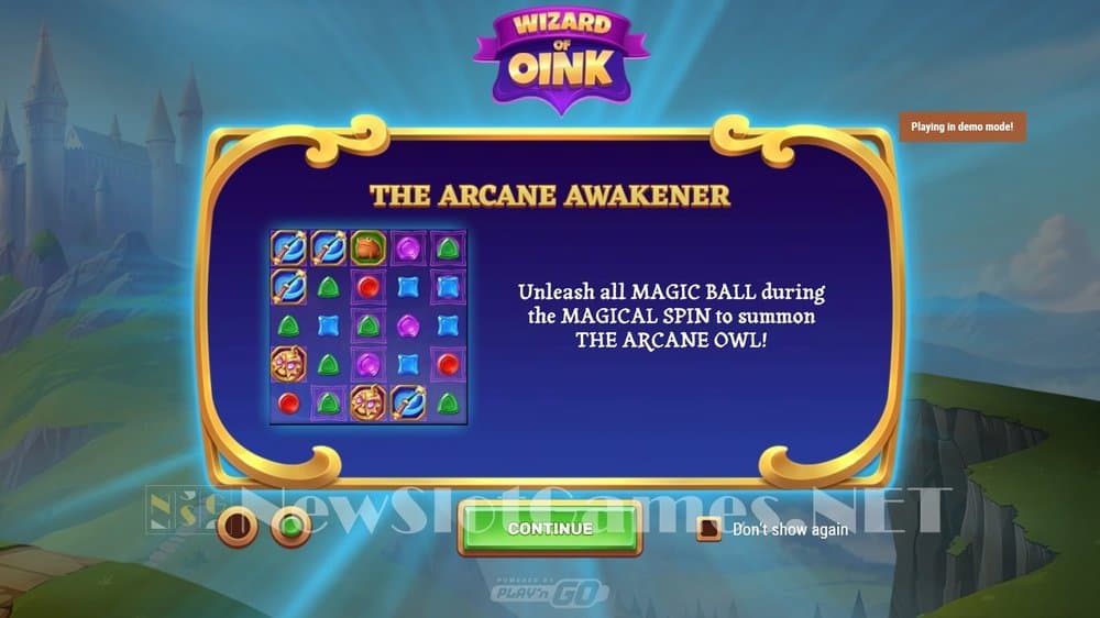 Wizard of Oink slot game by Play'n GO