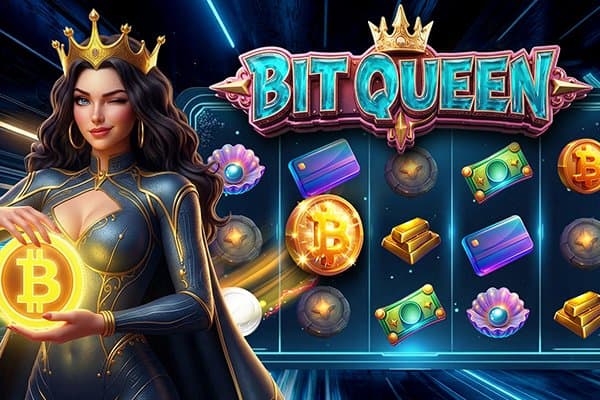 Bit Queen slot game by Playnet