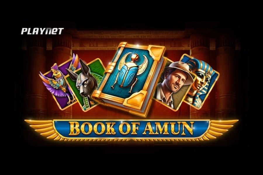 Book of Amun slot game by Playnet