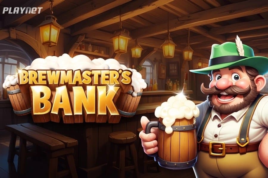 Brewmaster's Bank slot game by Playnet
