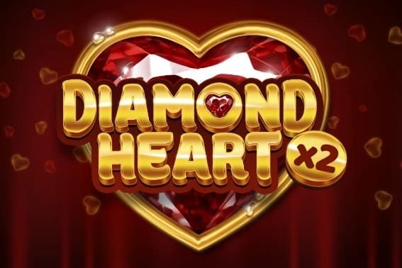 Diamond Heart x2 slot game by Playnet