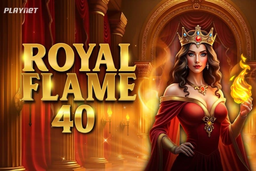 Royal Flame 40 slot game by Playnet