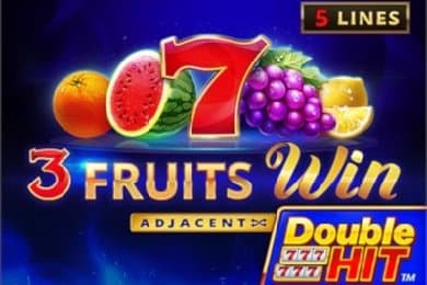 3 Fruits Win: Double Hit slot game by Playson