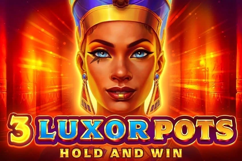 3 Luxor Pots slot game by Playson