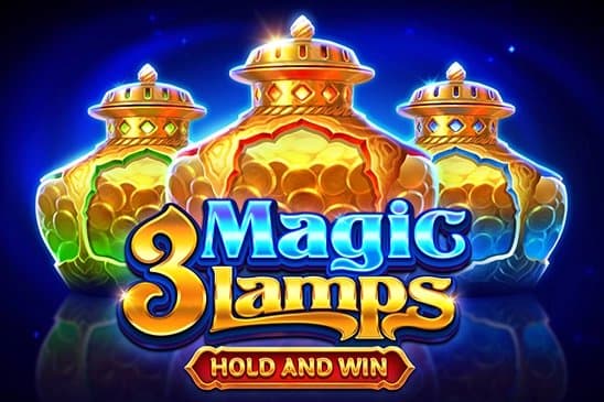 3 Magic Lamps: Hold and Win slot game by Playson