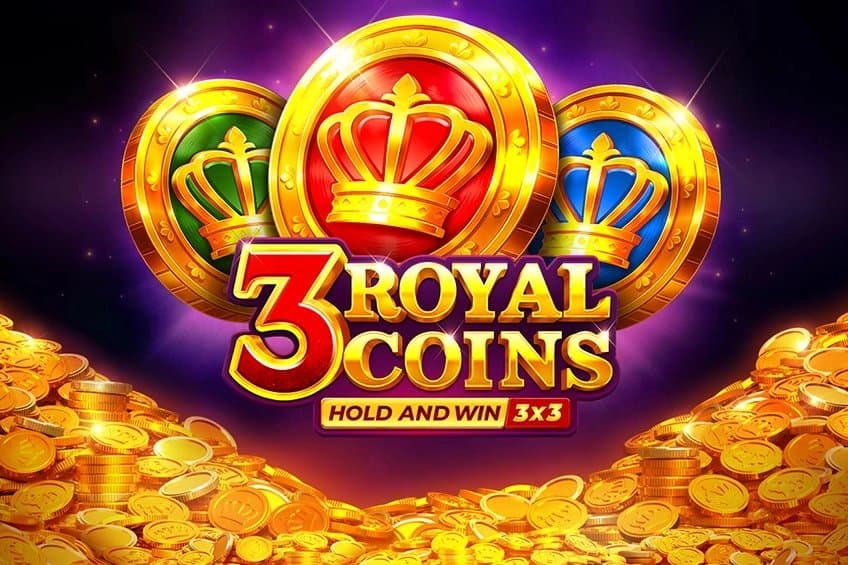 3 Royal Coins: Hold and Win slot game by Playson