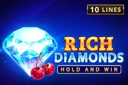 Rich Diamonds: Hold and Win slot game by Playson