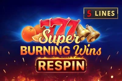 Super Burning Wins: Respin slot game by Playson