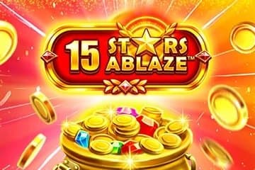 15 Stars Ablaze slot game by Playtech