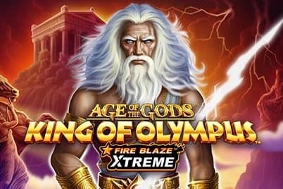 Age of the Gods: King of Olympus Fire Blaze Xtreme slot game by Playtech