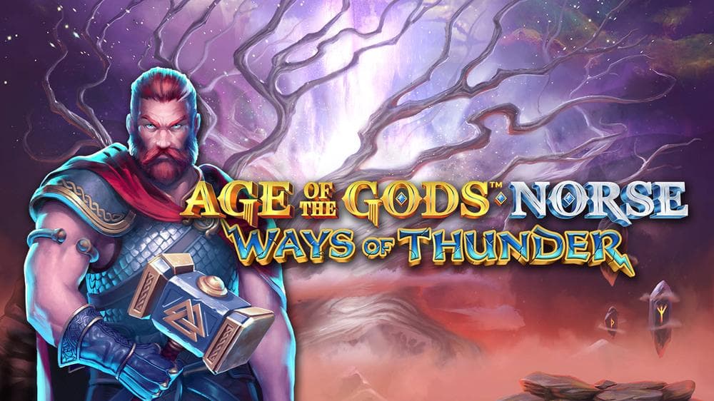 Age of the Gods Norse Ways of Thunder slot game by Playtech
