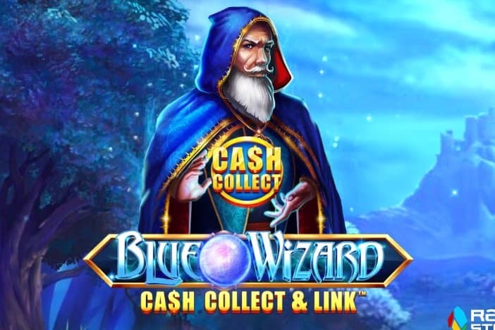Blue Wizard Cash Collect & Link slot game by Playtech