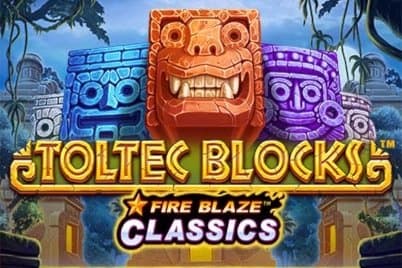 Fire Blaze Toltec Blocks slot game by Playtech