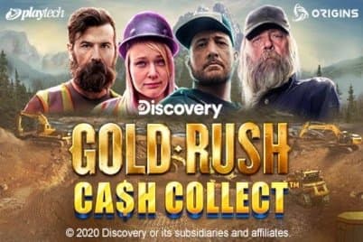 Gold Rush Cash Collect slot game by Playtech