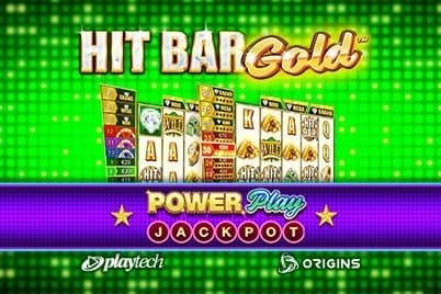 Hit Bar: Gold PowerPlay Jackpot slot game by Playtech