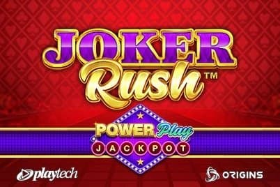 Joker Rush PowerPlay Jackpot slot game by Playtech