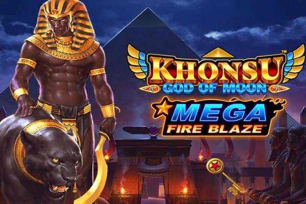 Khonsu God of Moon: Mega Fire Blaze slot game by Playtech