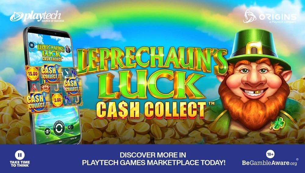 Leprechaun's Luck Cash Collect slot game by Playtech
