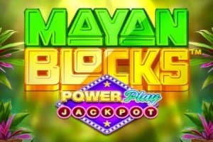 Mayan Blocks PowerPlay Jackpot slot game by Playtech