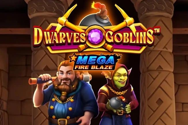 Mega Fire Blaze: Dwarves & Goblins slot game by Playtech