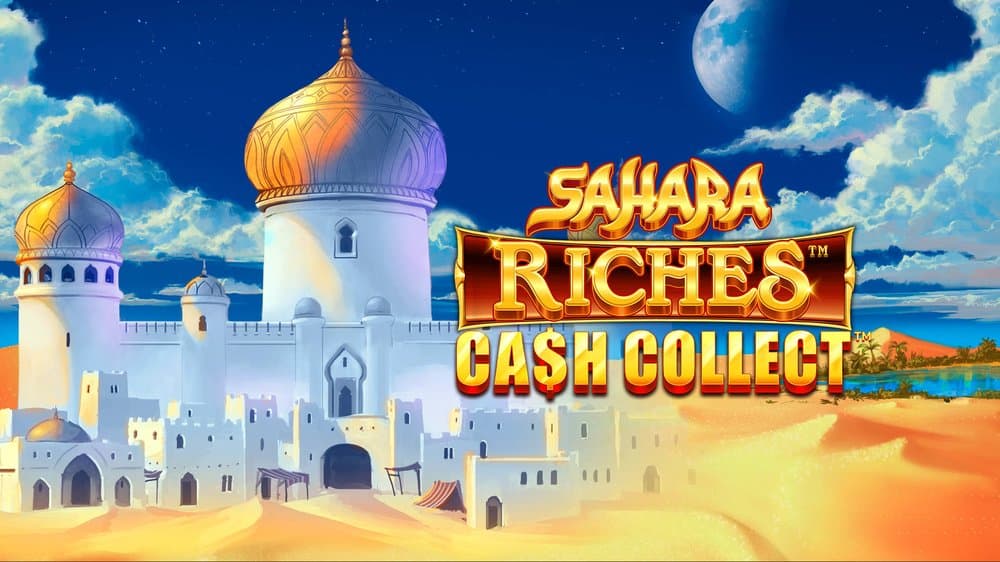 Sahara Riches Cash Collect slot game by Playtech