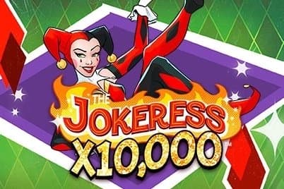 The Jokeress 10000 slot game by Playtech