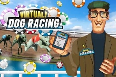 Virtual! Dog Racing slot game by Playtech