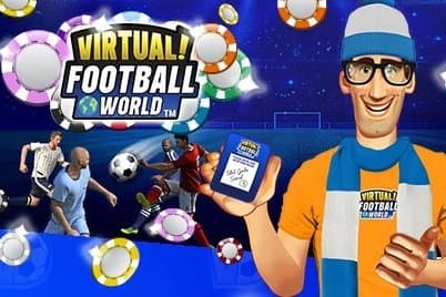 Virtual! Football World slot game by Playtech
