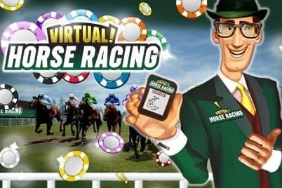 Virtual Horse Racing slot game by Playtech