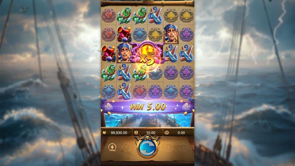 Kraken Gold Rush slot game by Pocket Games Soft