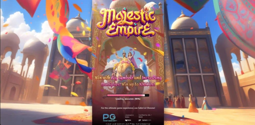 Majestic Empire slot game by Pocket Games Soft