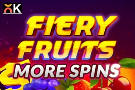 Fiery Fruits More Spins slot game by PopOK Gaming