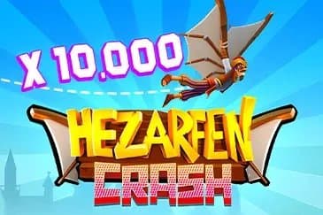 Hezarfen Crash slot game by PopOK Gaming