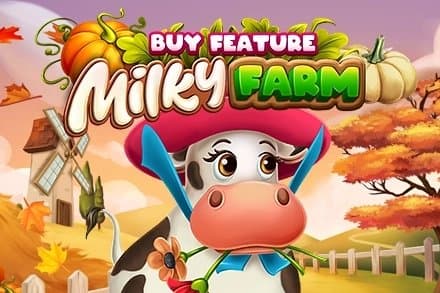 Milky Farm Buy Feature slot game by PopOK Gaming