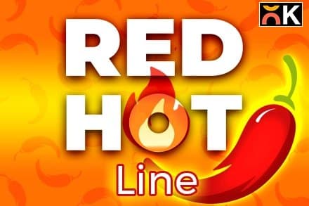 Red Hot Line slot game by PopOK Gaming
