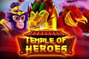 Temple of Heroes slot game by PopOK Gaming