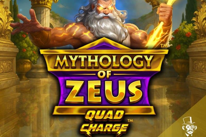 Mythology of Zeus QUADCHARGE slot game by Posh Monkey Studios