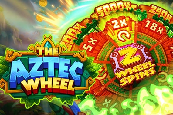 The Aztec Wheel slot game by Powderkeg Studios