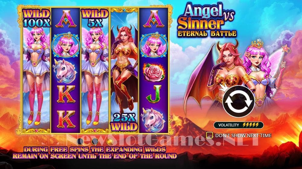 Angel Vs Sinner Eternal Battle slot game by Pragmatic Play