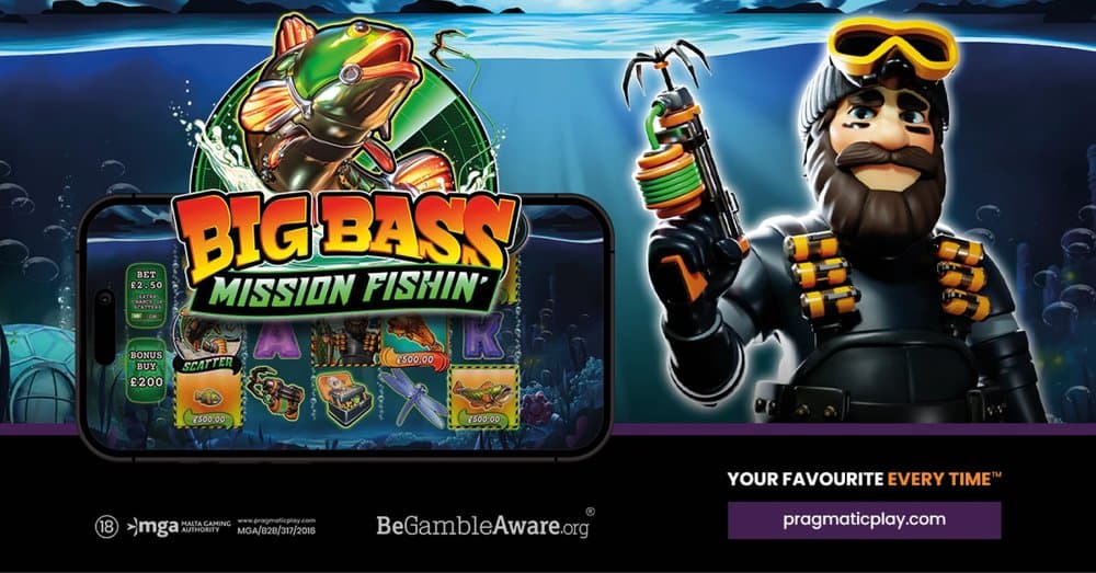 Big Bass Fishing Mission slot game by Pragmatic Play
