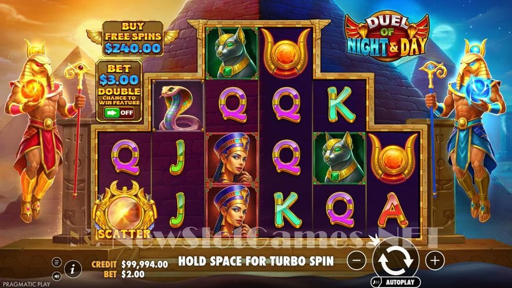 Duel of Night & Day slot game by Pragmatic Play