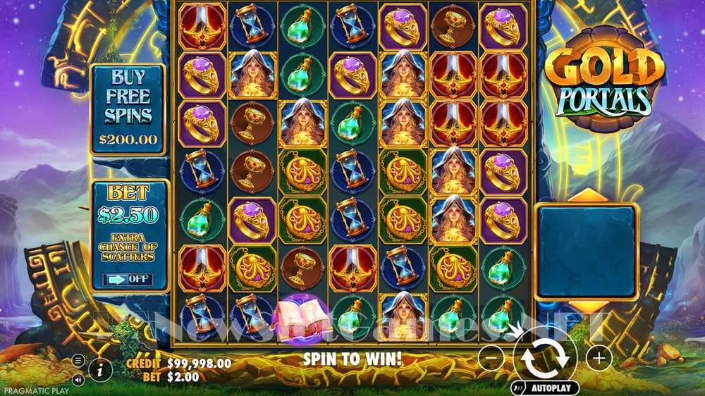 Gold Portals slot game by Pragmatic Play