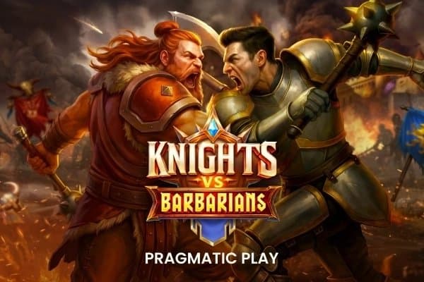 Knights vs Barbarians slot game by Pragmatic Play