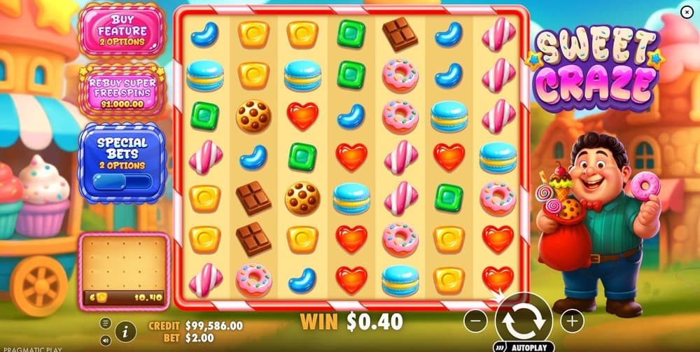 Sweet Craze slot game by Pragmatic Play